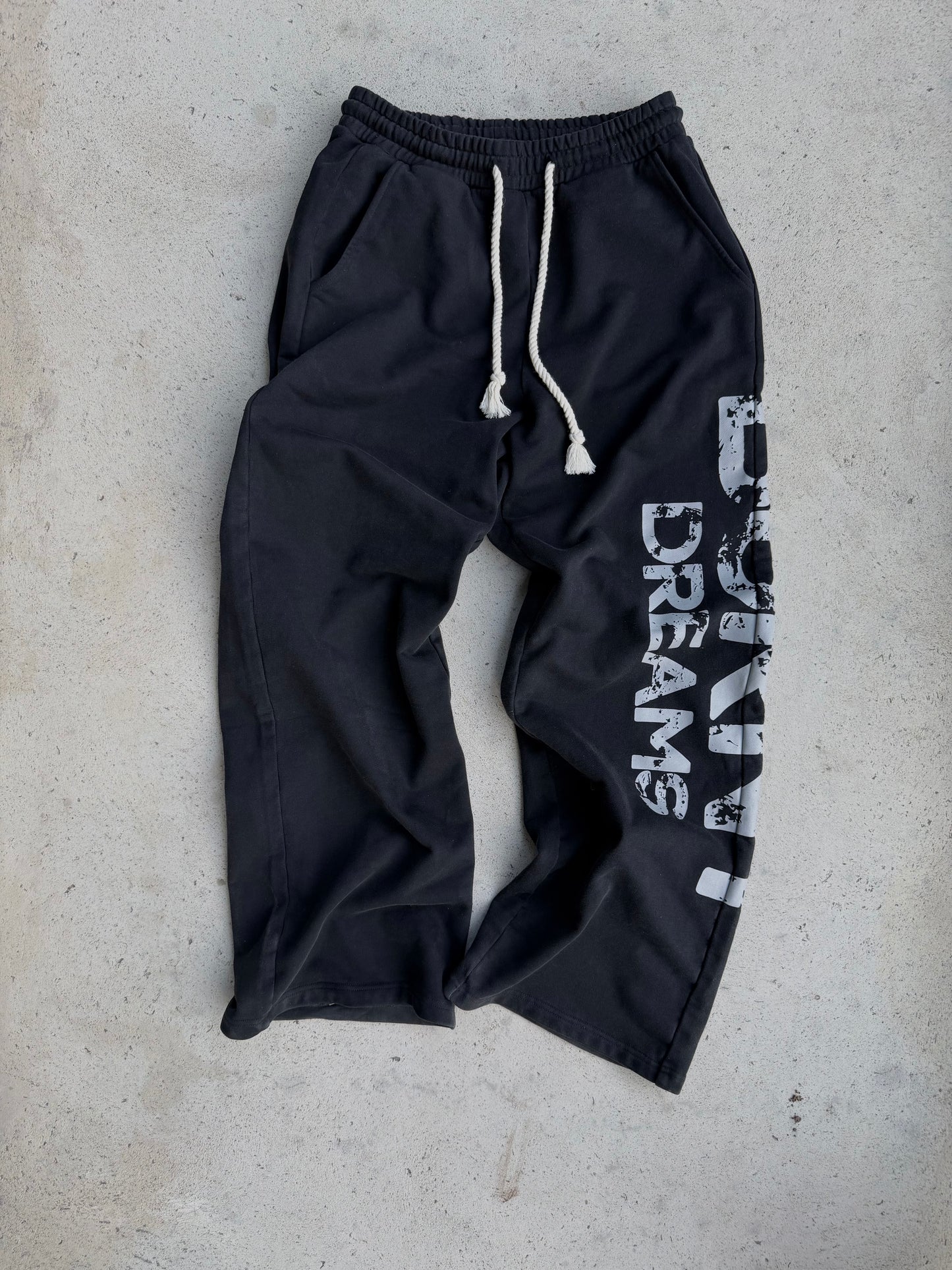 burnt dreams black tracksuit