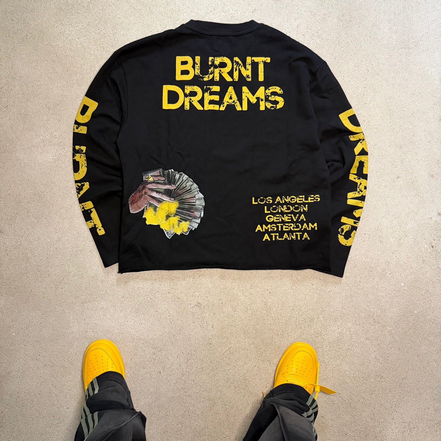 GET TO THE MONEY longsleeve tee